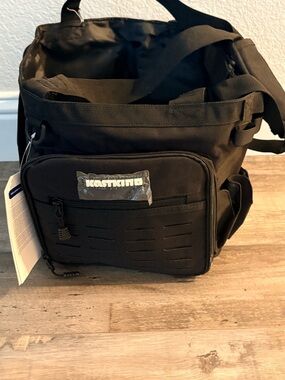 Black Kastking fishing bucket organizer